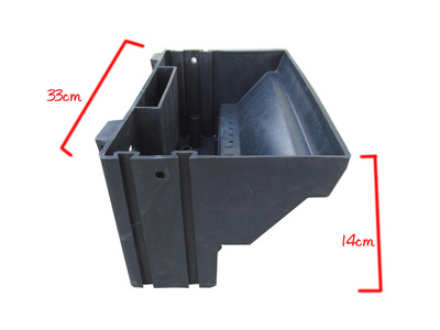 【長方形花墻花盆/立體綠化花盆/墻面綠化花盆】價(jià)格,廠家,圖片,花盆、盆景盆,南昌縣東新和平塑料加工廠-